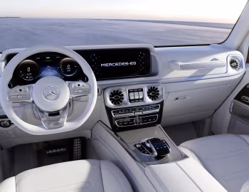 Panel frontal Mercedes-Benz Concept EQG '09.2021