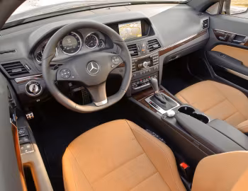 Interior 2010–12 Mercedes-Benz E 350 Coupe [North America] (C207) '2009–12