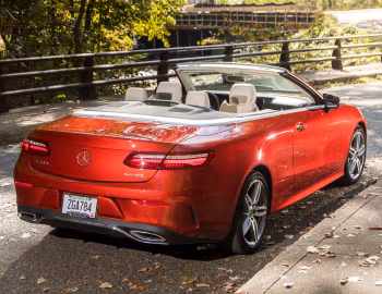 2018–20 Mercedes-Benz E 400 4MATIC AMG Line Cabrio [North America] (A238) '2017–20