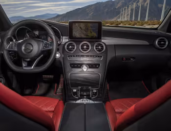 Panel frontal 2017–18 Mercedes-Benz C 300 Cabriolet AMG Line [North America] (A205) '2016–18