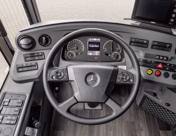 Panel frontal Mercedes-Benz eCitaro G fuel cell [Germany] '2025