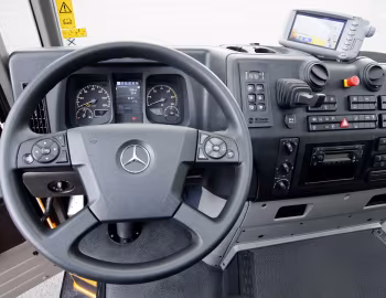 Panel frontal Mercedes-Benz Econic 2635 6×2/4 FAUN Variopress Refuse Truck '2013–????