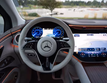 Panel frontal 2023–pr. Mercedes-Benz EQS SUV 450 4MATIC Electric Art Line [North America] (X296) '2022–pr.