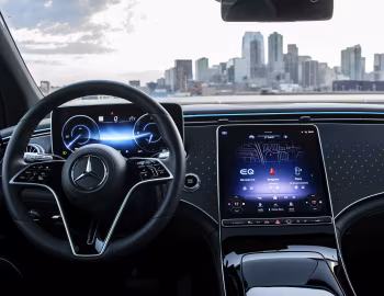 Panel frontal 2023–pr. Mercedes-Benz EQS SUV 450+ Electric Art Line [North America] (X296) '2022–pr.