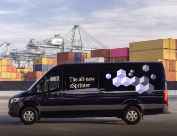 2024–pr. Mercedes-Benz eSprinter 170" High Roof Cargo Van [North America] '2024–pr.