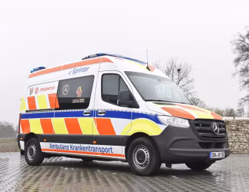 Mercedes-Benz eSprinter E-KTW Ambulanzmobile Schönebeck Typ "Valeris" '2021–pr.