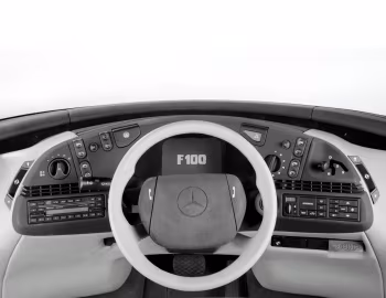Panel frontal Mercedes-Benz F100 Concept '1991