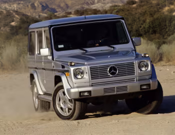 1999–2002 Mercedes-Benz G 500 [North America] (Br.463) '06.1998–2002