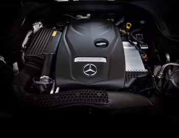 Под капотом Mercedes-Benz GLC 250 4MATIC AMG Line Coupé [Australia] (C253) '2016–19