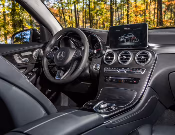 Interior 2016–19 Mercedes-Benz GLC 300 4MATIC AMG Line [North America] (X253) '2015–19