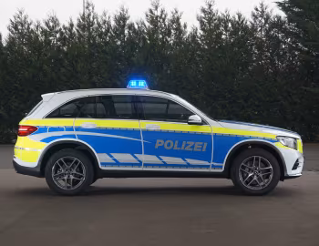 Mercedes-Benz GLC 350 e 4MATIC Polizei (X253) '2018–19