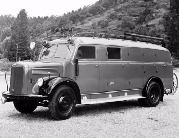 Mercedes-Benz L 3500 F Löschfahrzeug Metz LF 15/42 (311) '1950–54
