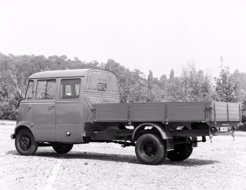 Mercedes-Benz L 407 Pritschenwagen mit Doppelkabine (Br. L 319) '1963–68