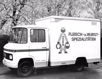 Mercedes-Benz L 408 mit Ackermann Kofferaufbau (Br.309B) '1967–????