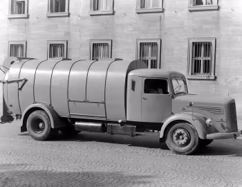 Mercedes-Benz L 6600 M Müllwagen (L 304) '1950–54
