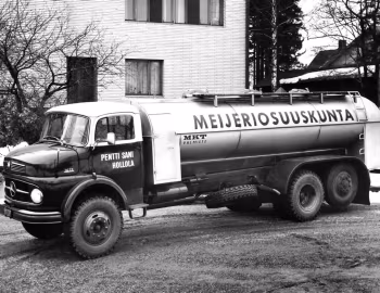 Mercedes-Benz L 1413 6×2 MKT Tanker [Finland] (Br.327) '1966