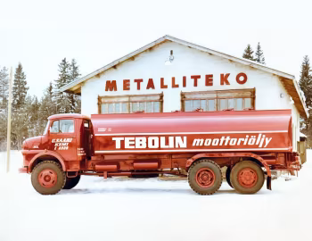 Mercedes-Benz L 1413 6×2 Tanker [Finland] (Br.327) '1963–????