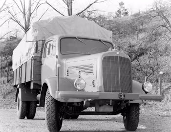 Mercedes-Benz L 5500 Pritschenwagen (L 303) '1953–54