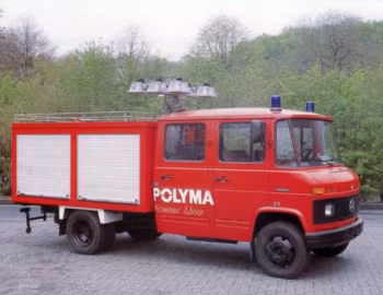 Mercedes-Benz L 608 D Gerätewagen-Licht Polyma Typ 20-9 (Br.310) '1981–????