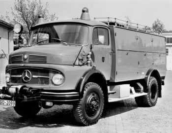 Mercedes-Benz LAF 1113 Metz Feuerwehrfahrzeug '1963–????