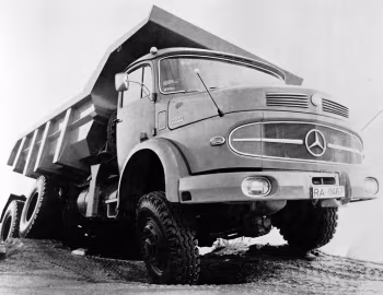 Mercedes-Benz LAK 2220 Meiller Hinterkipper (Br.343) '1964–67