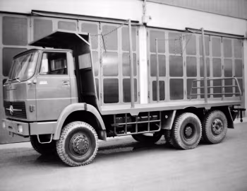 Mercedes-Benz LAPK 1632 Holztransporter (Br.663) '1972–73