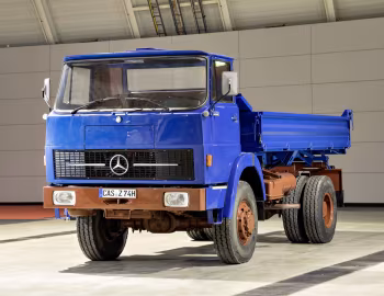 Mercedes-Benz LAPK 1632 Meiller Dreiseitenkipper (Br.663) '1972–74