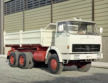 Mercedes-Benz LAPK 2632 Meiller Dreiseitenkipper (Br.663) '1972–73