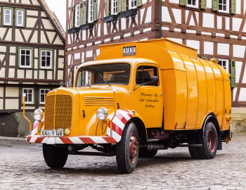 Mercedes-Benz LM 311 KUKA Hauben Müllsammler (Br. L 311) '1956