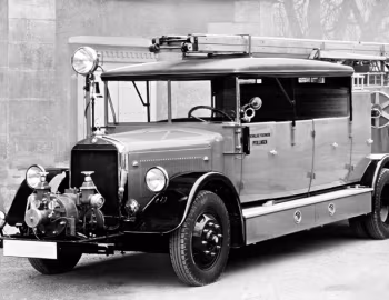 Mercedes-Benz LoS 2000 Feuerwehr-Motorspritze mit Vorbaupumpe (L 60) '1935