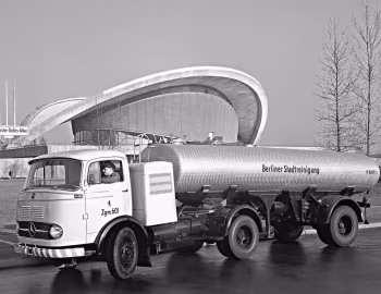 Mercedes-Benz LPS 321 Kehrmaschine '1957–60