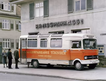 Mercedes-Benz LP 608 Berger Sparkassenwagen (Br.314) '1966