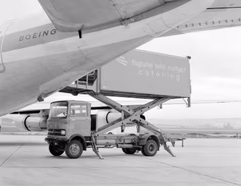 Mercedes-Benz LP 808 mit Eylert Catering-Hubaufbau (Br.316) '1969–????