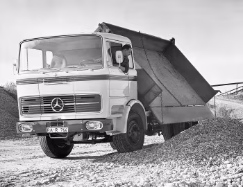 Mercedes-Benz LPK 1620 Dreiseiten-Kipper (Br.335) '1965–69