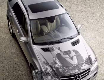 Mercedes-Benz M-Klasse (W164) '2005–08