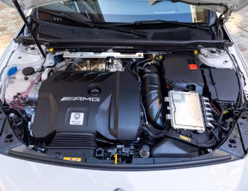 Bajo el capó Mercedes-AMG A 45 S 4MATIC+ [Worldwide] (W177) '2022–pr.