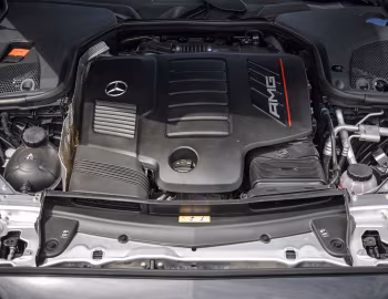 Bajo el capó 2021–23 Mercedes-AMG E 53 4MATIC+ Coupé [North America] (C238) '2020–23