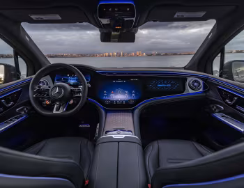 Panel frontal 2024–pr. Mercedes-AMG EQE SUV [North America] (X294) '2023–pr.