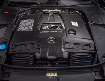Bajo el capó 2018–20 Mercedes-AMG S 63 4MATIC+ Lang [North America] (V222) '2017–20
