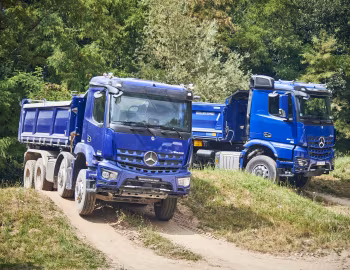 Mercedes-Benz Arocs 3246 Meiller Dreiseitenkipper, Mercedes-Benz Arocs 3343 AK Meiller Trigenius Dreiseitenkipper Typ D328