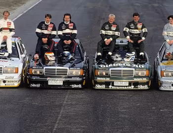 Mercedes-Benz 190 E 2.5-16 Evolution II DTM, Keke Rosberg, Bernd Schneider, Klaus Ludwig, Jacques Laffite, Jörg van Ommen, Kurt Thiim, Roland Asch, Ellen Lohr