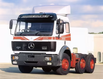 Mercedes-Benz 2435 LS 6×2/4 Powerliner-2 [UK-spec] (Br.658) '1988–94