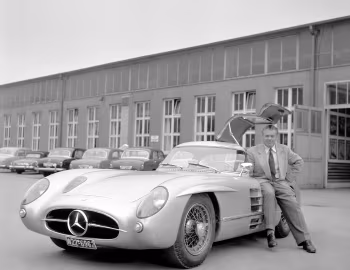 Mercedes-Benz 300 SLR "Uhlenhaut Coupe", Rudolf Uhlenhaut