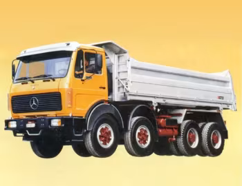 Mercedes-Benz 3032 K 8×4 mit Lanz+Marti Hinterkipper Aufbau [Switzerland] (NG) '1980–86