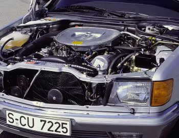 Под капотом Mercedes-Benz 500 SEC (C126) '1981–85