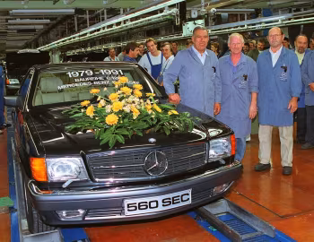 Mercedes-Benz 560 SEC [Worldwide] (C126) '10.1985–10.1991