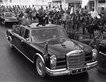 Mercedes-Benz 600 Pullman Landaulet, Georges Pompidou