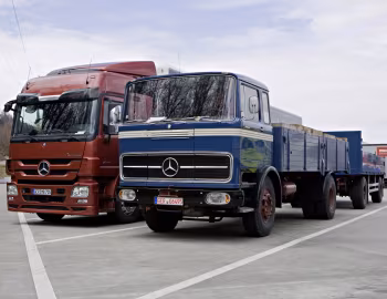 Mercedes-Benz LP 1620 '1963-67 & Actros 1844 '2008-11