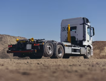 Mercedes-Benz Actros 2548 K with Palfinger swap body (Br.963) '2026