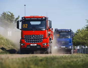 Mercedes-Benz Arocs 2651 with Dautel three-way tipper '2026